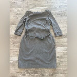 Gray Banana Republic belted dress-size 4 NWOT